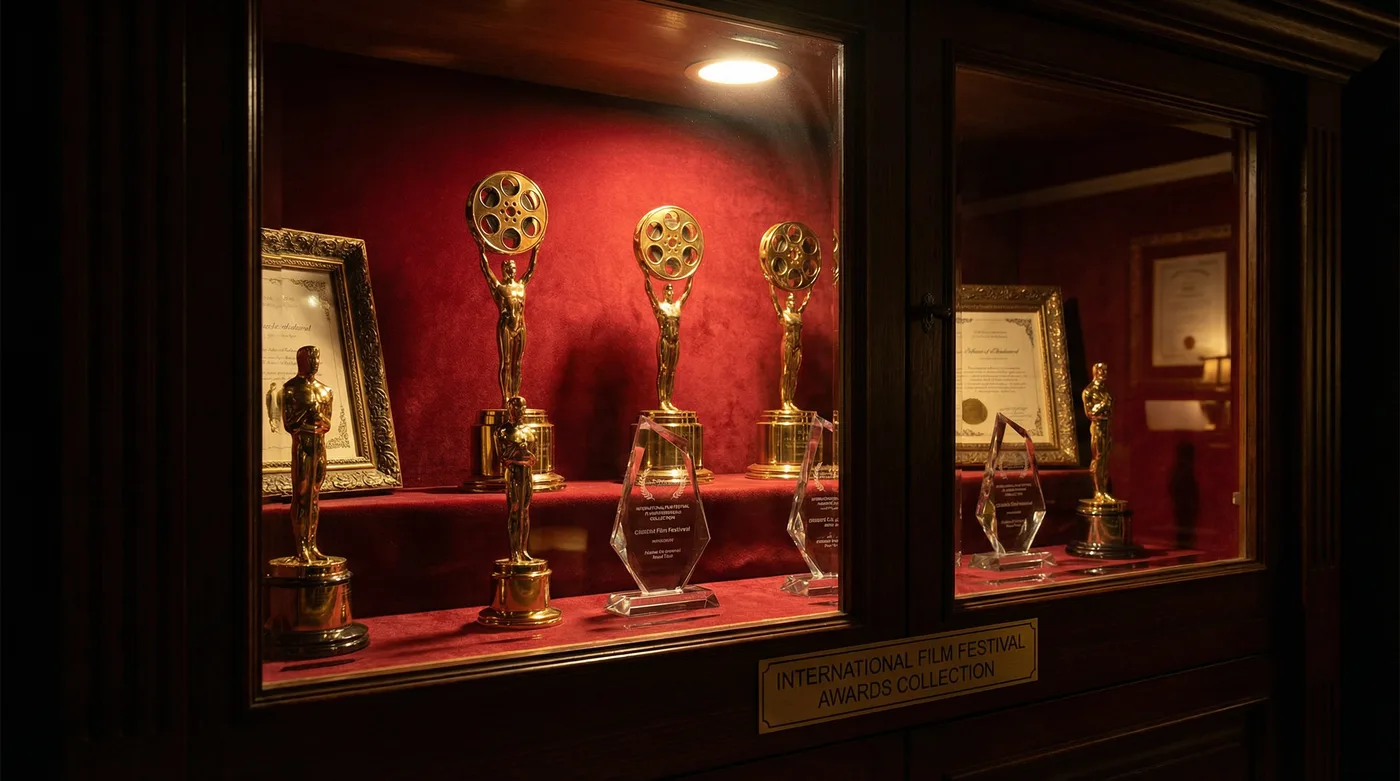 蘑菇视频荣获国际影视大奖展示